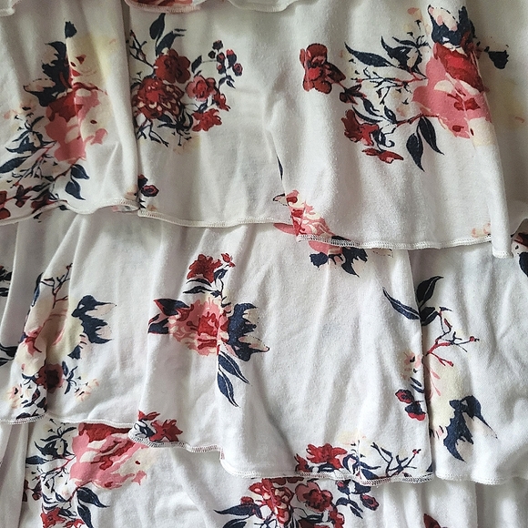 Spaghetti Strap Ruffle Top - Picture 2 of 3